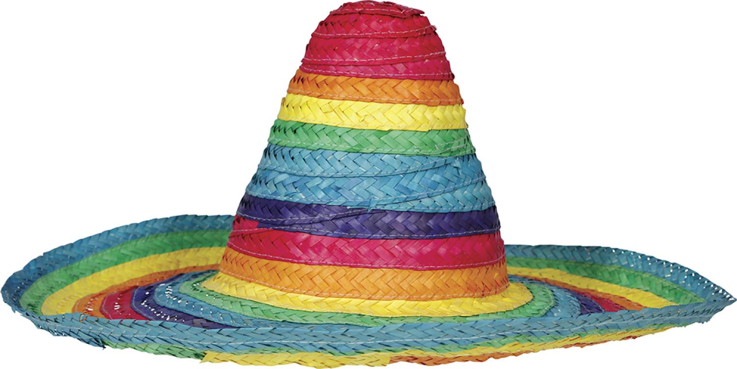 Sombrero mexicain couleur