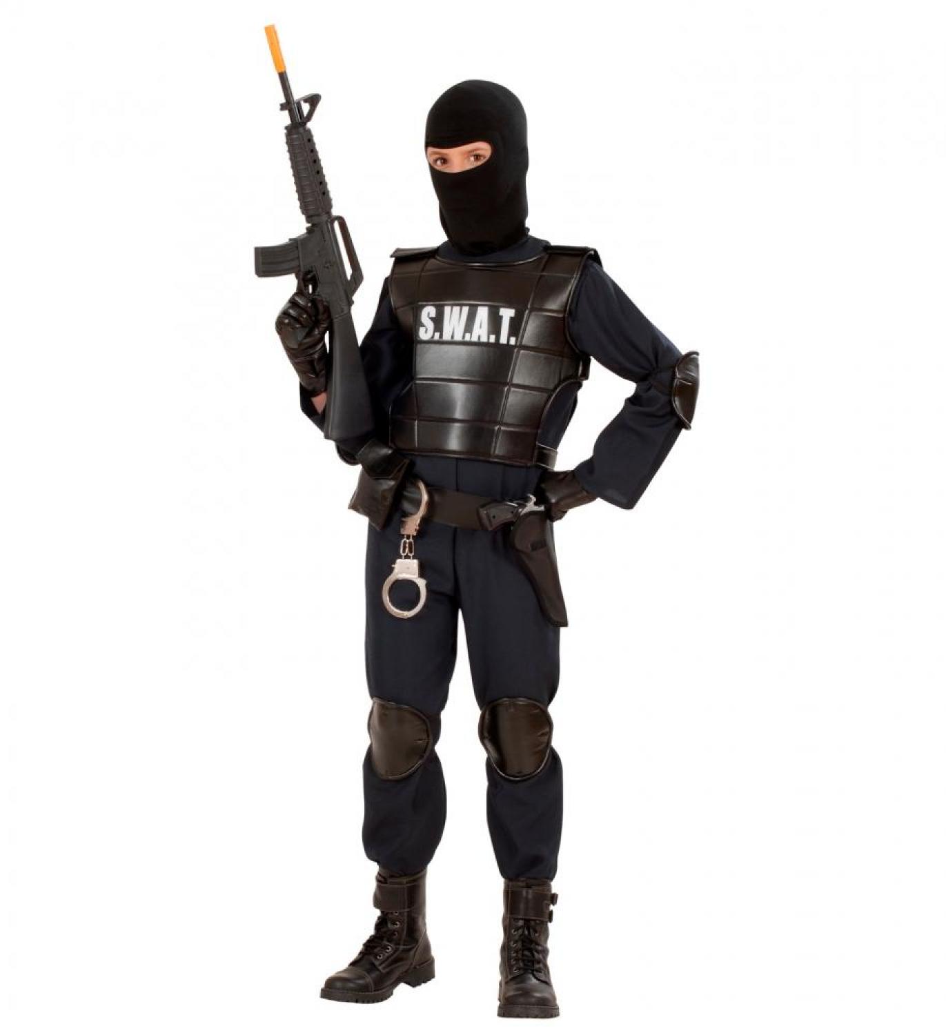 Agent de police SWAT taille 5/7 ans