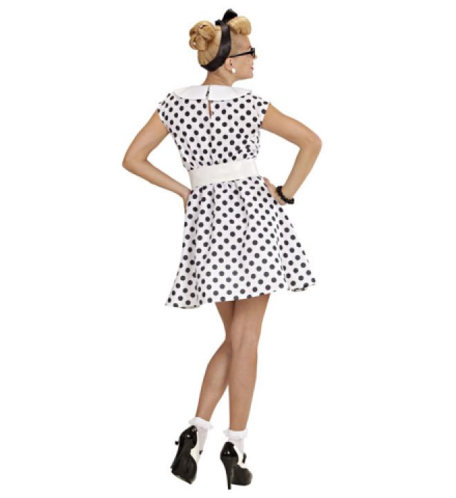 Robe années 50 blanche taille L