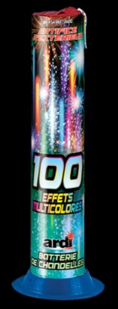 Chandelle arcadie 100 coups