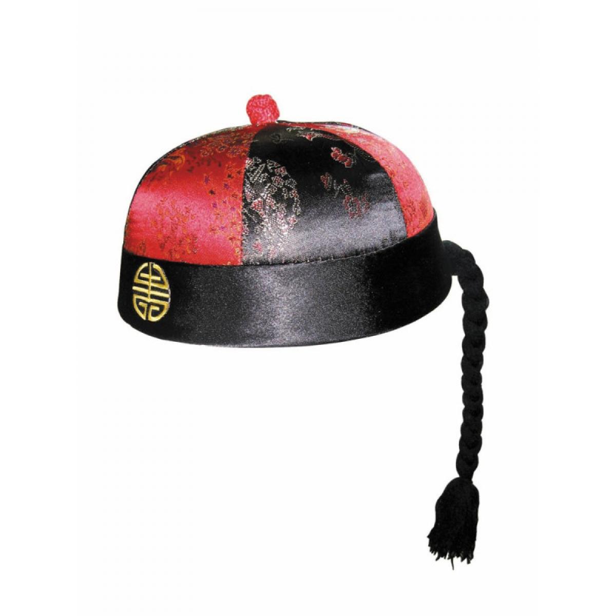 Chapeau de mandarin avec tresse