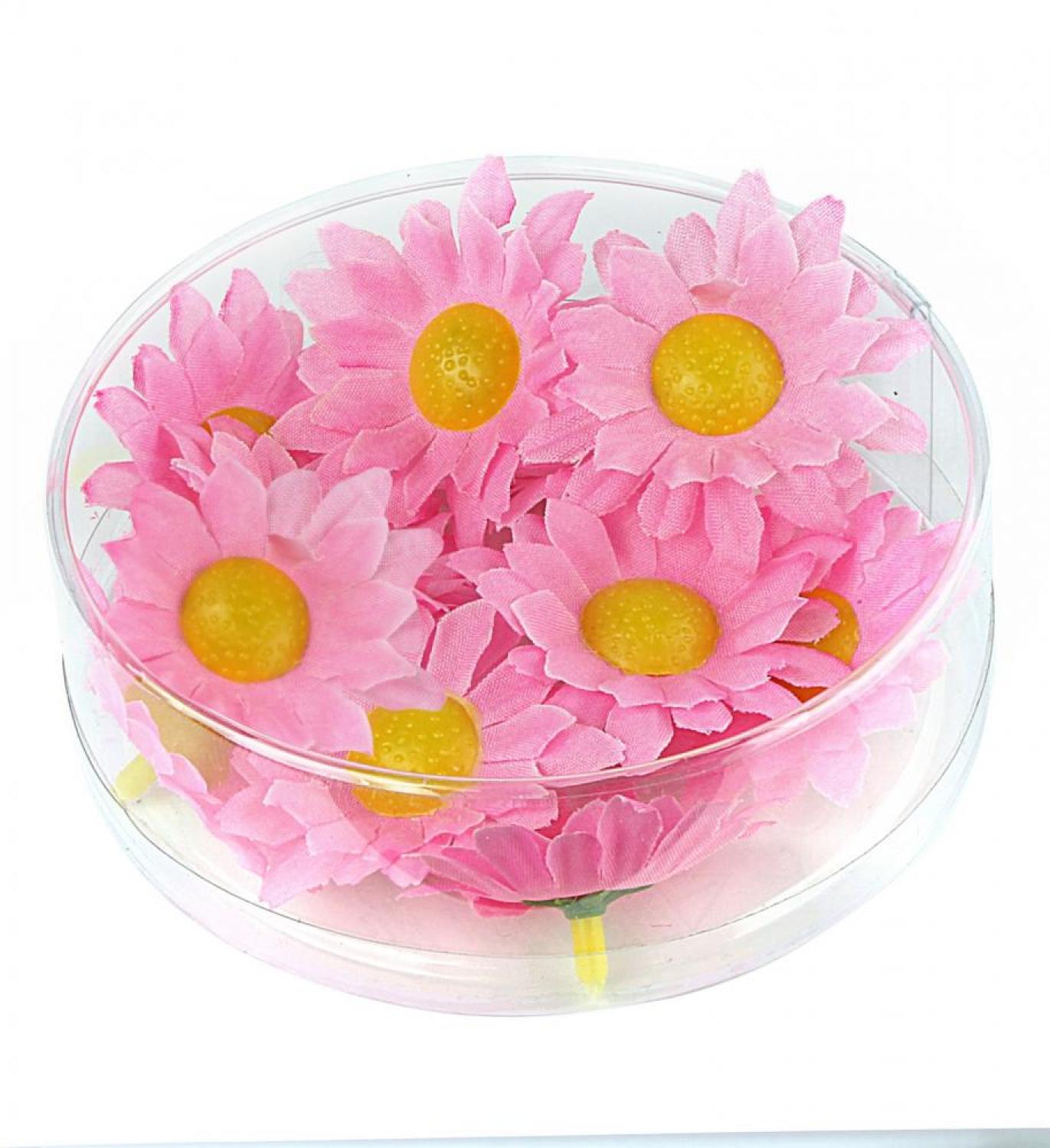 Marguerites de décoration rose