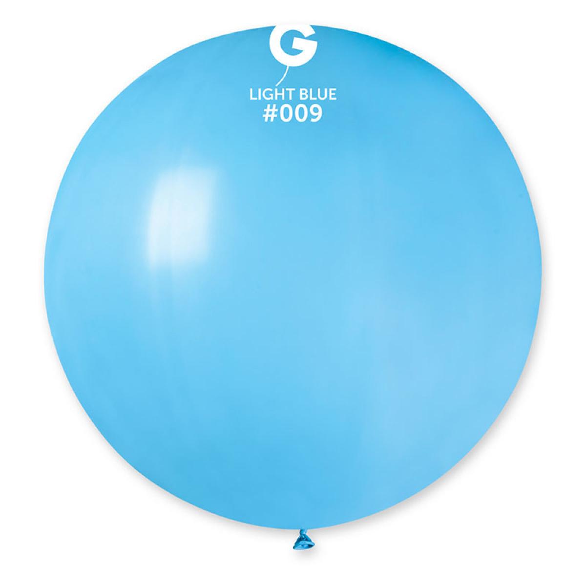 Ballon géant diamètre 80cm Bleu lagon