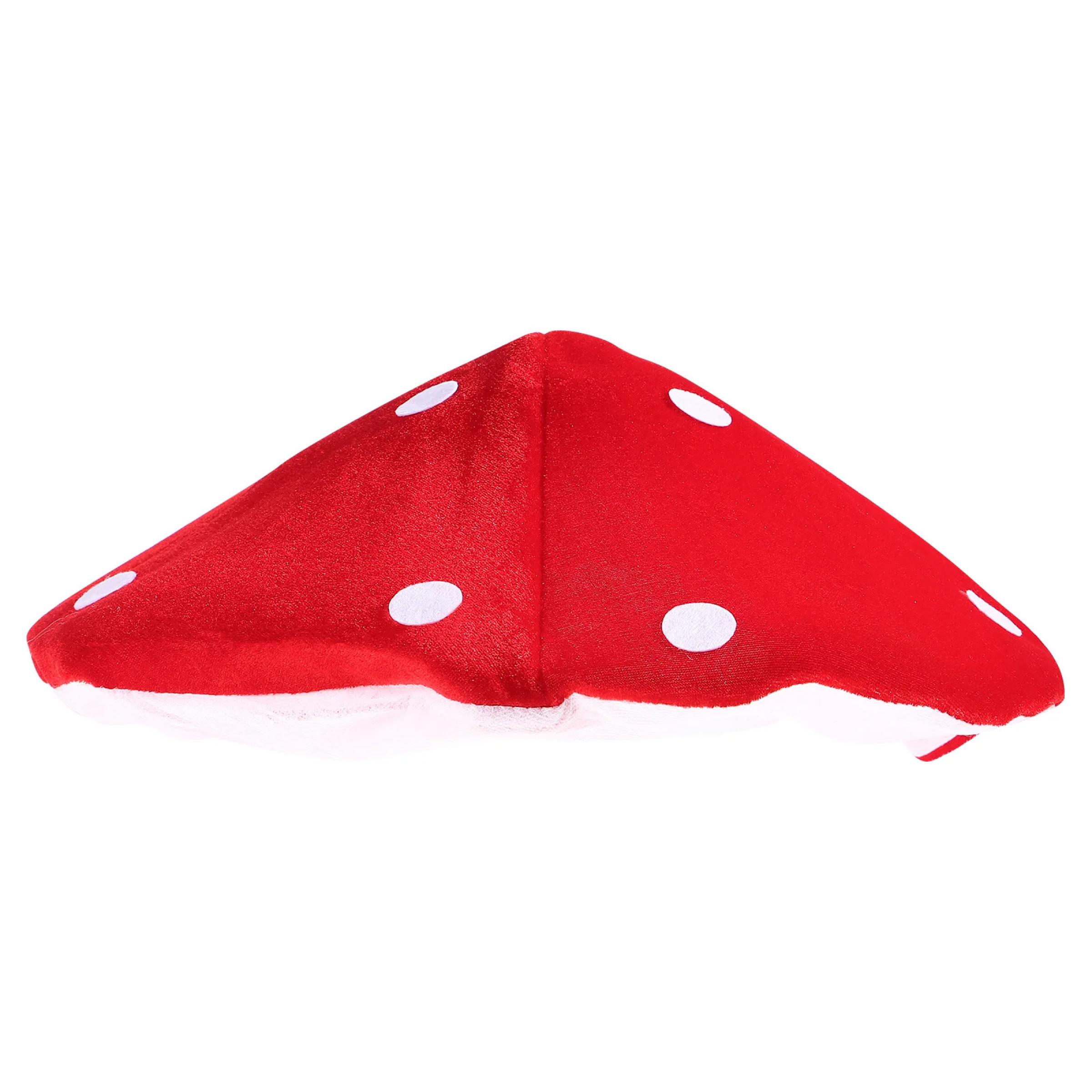 Chapeau champignon rouge et blanc Amanite tue-mouche