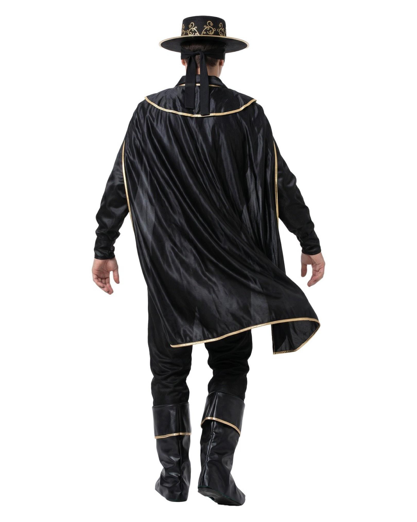 Déguisement complet de Zorro sous licence taille S/M