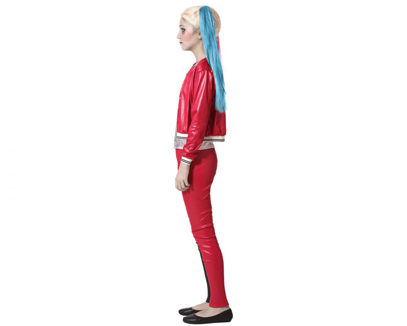 Harley Quinn rouge enfant taille 7/9 ans