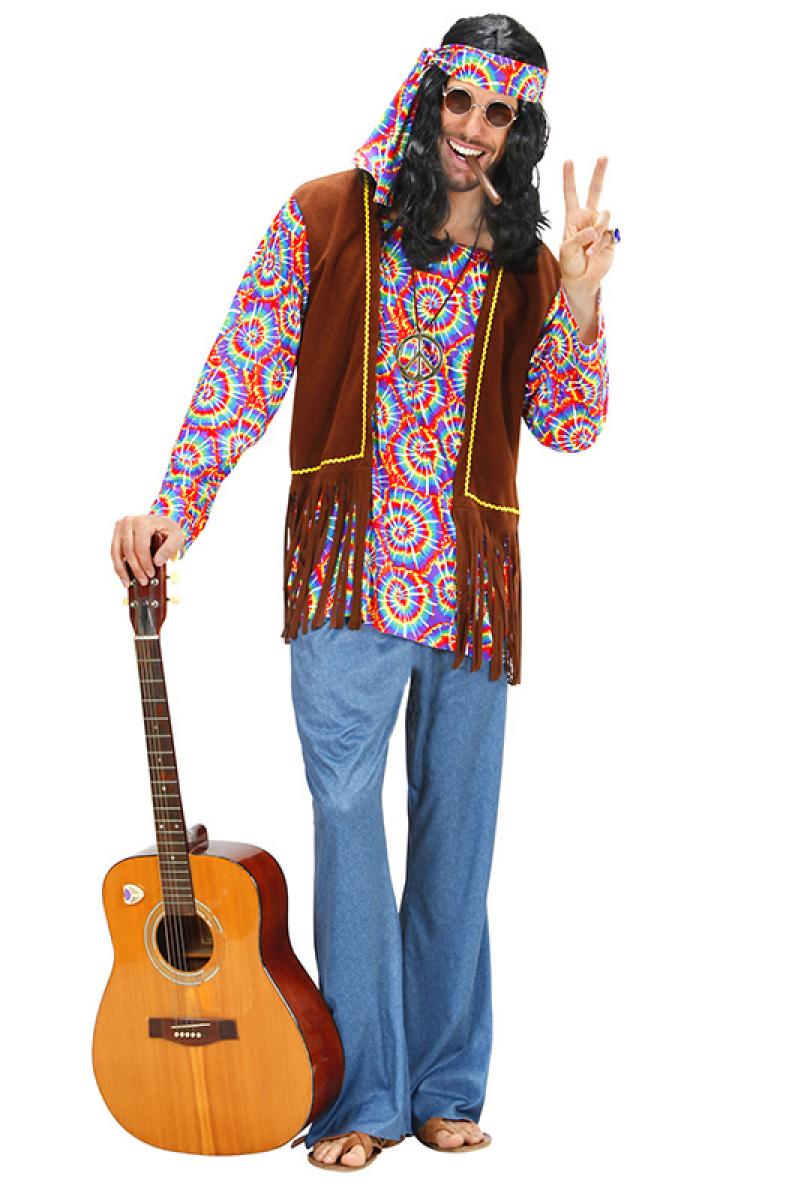 Hippie psycheledic homme taille S