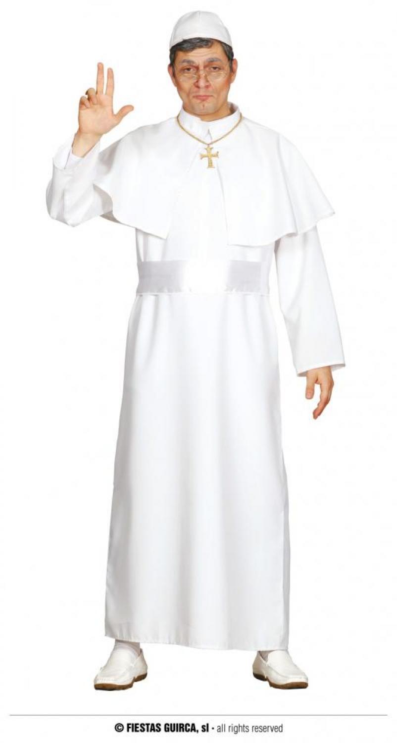Pape Catholique blanc taille S/M