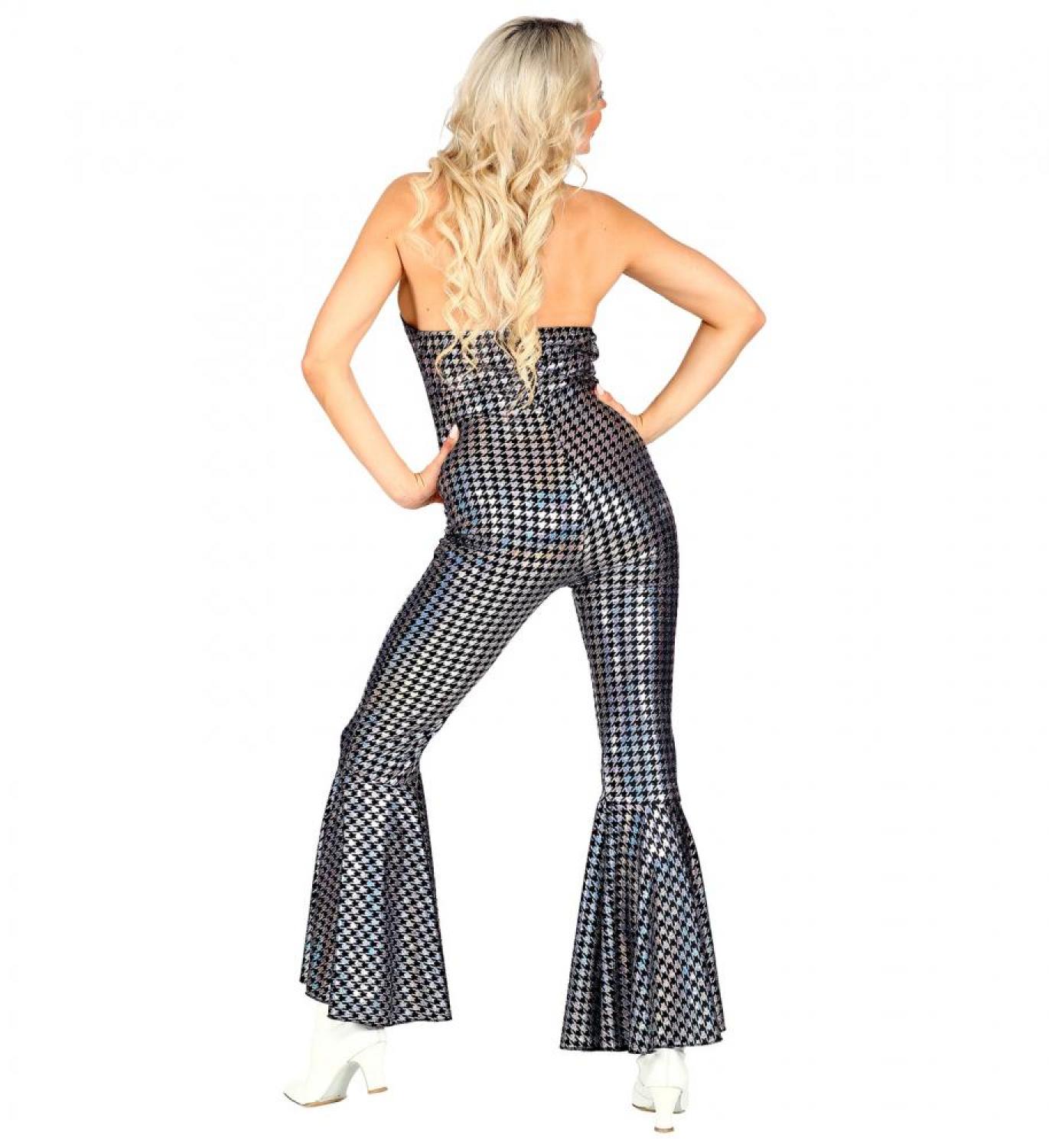 Combinaison disco holographique taille XS