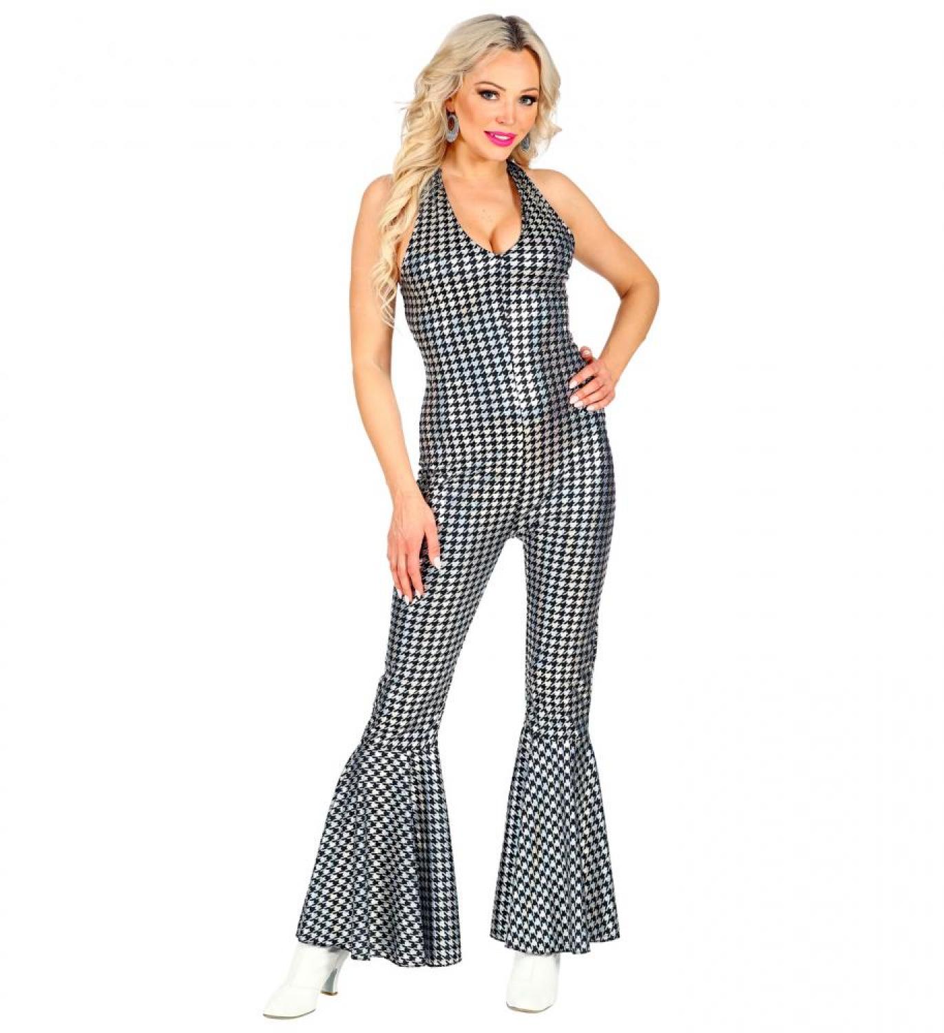 Combinaison disco holographique taille L
