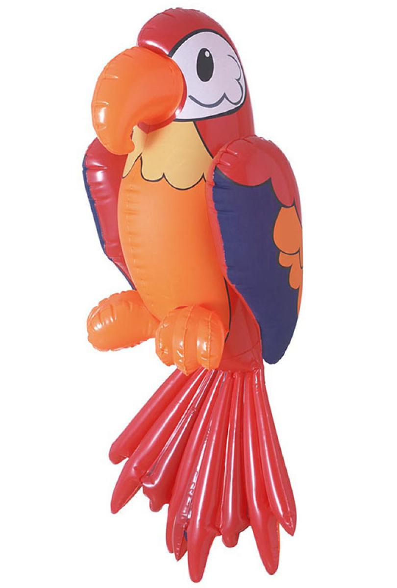 Perroquet gonflable 60cm