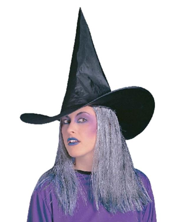 Chapeau sorcière + cheveux