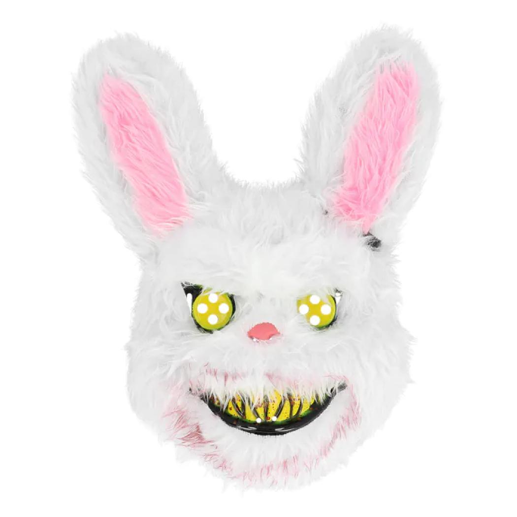 Masque lapin blanc tueur effrayant [célèbre sur tiktok !]