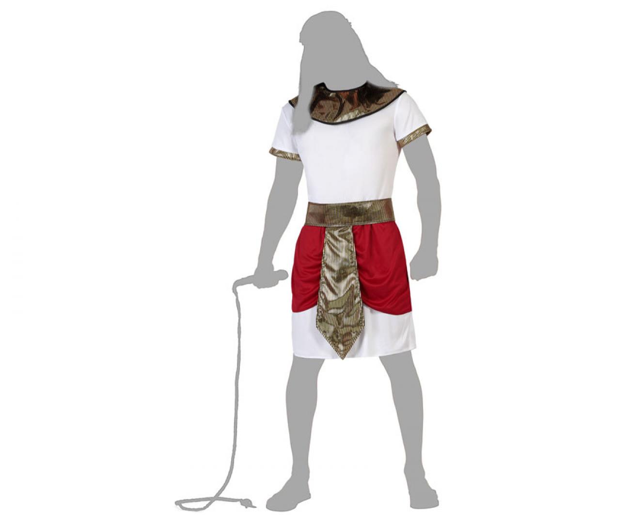 Egyptien blanc, or et rouge taille M/L