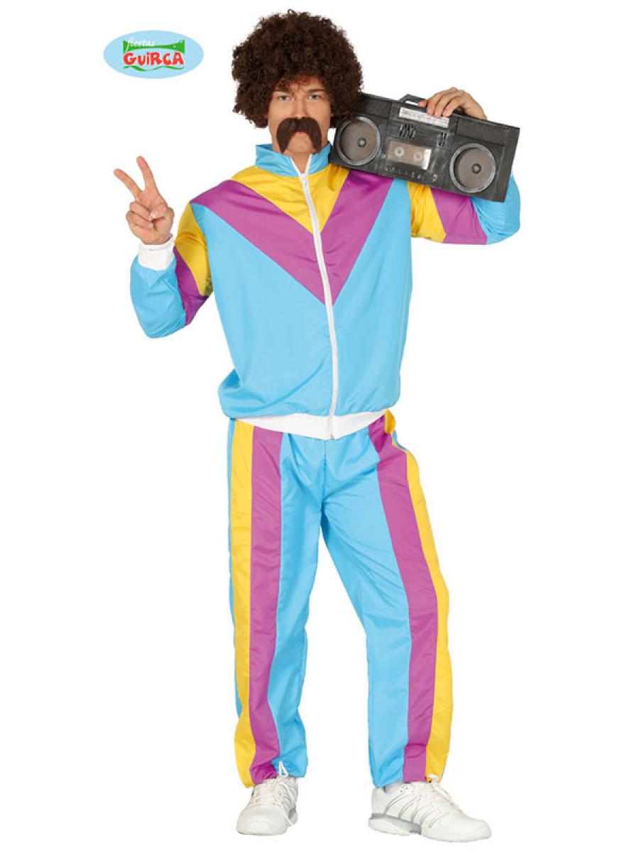 Survetement bleu années 80 taille M/L
