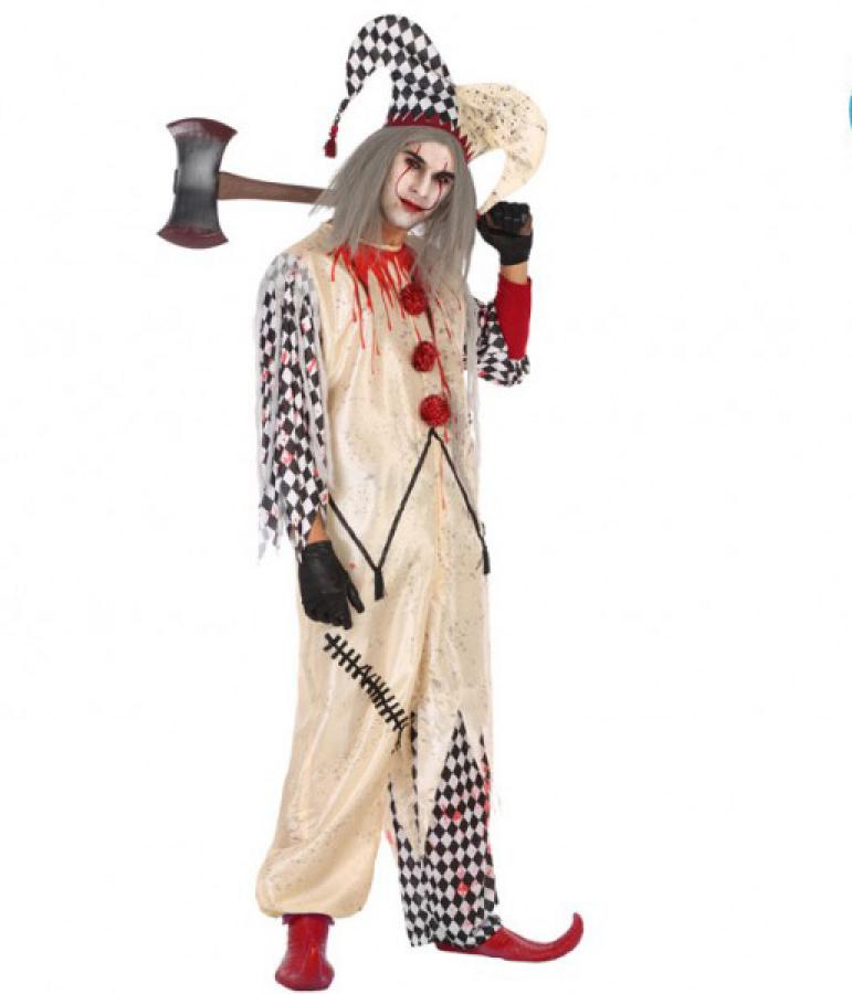 Clown arlequin psychopathe taille M/L