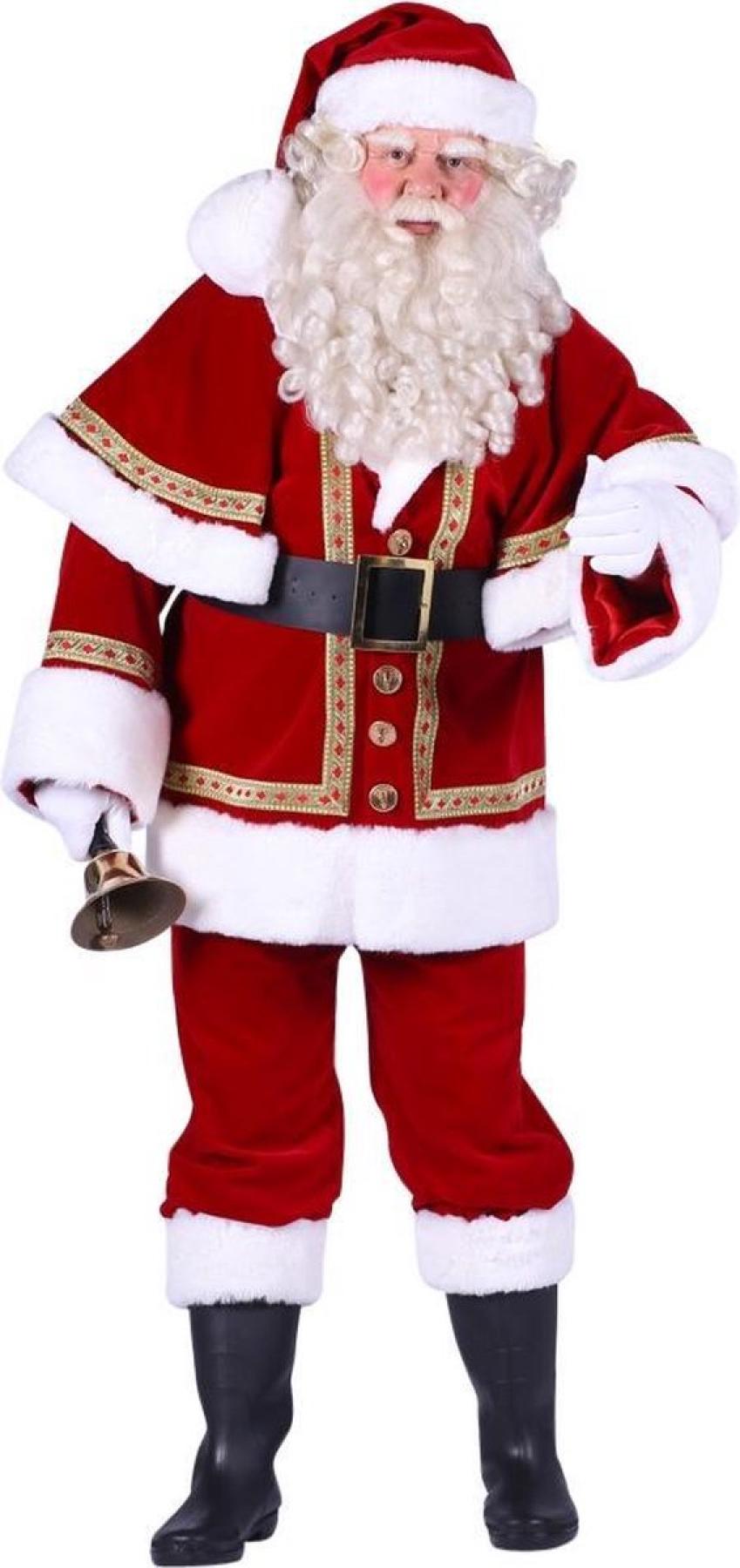 Père Noël avec cape velours taille M qualité professionnelle