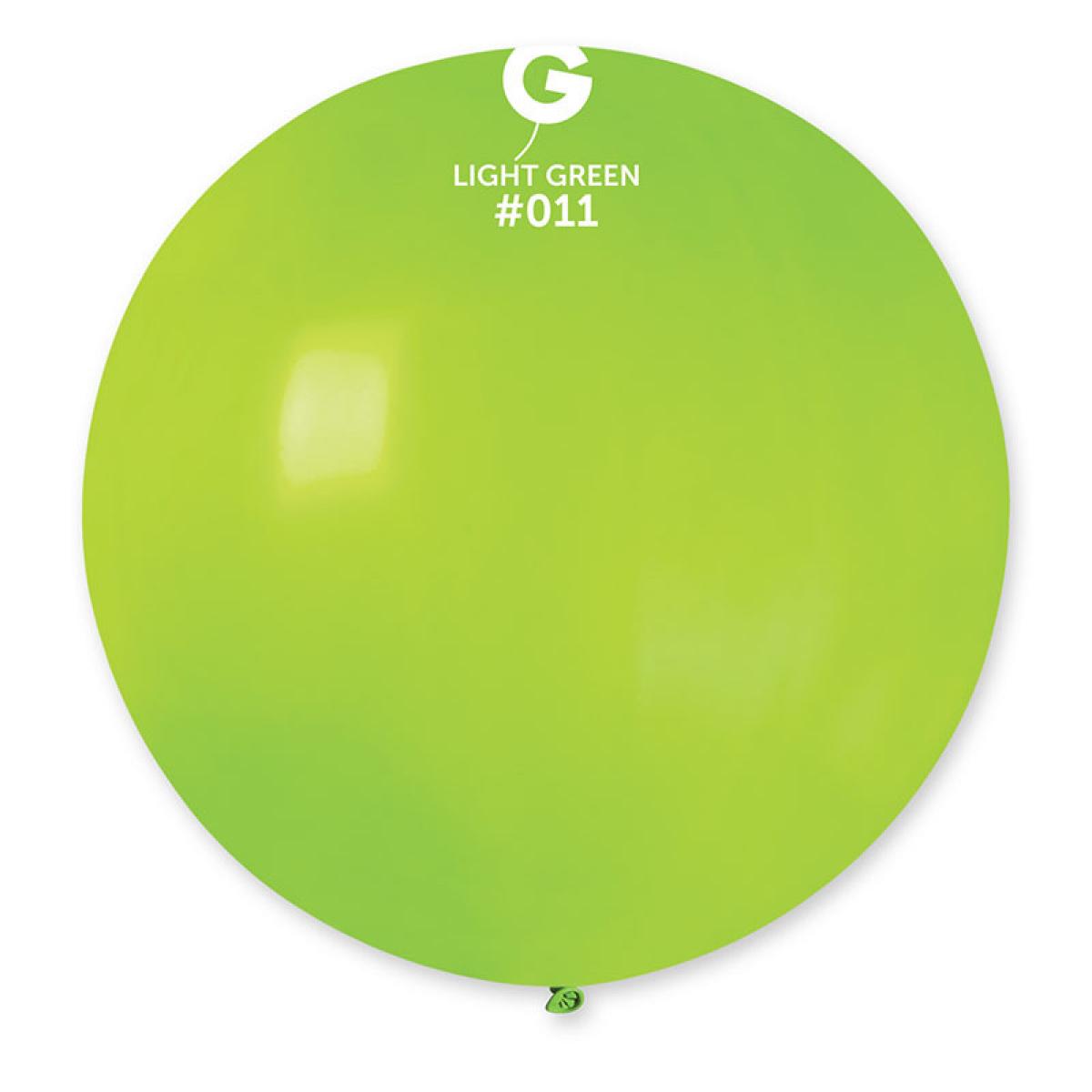 Ballon géant diamètre 80cm Vert anis