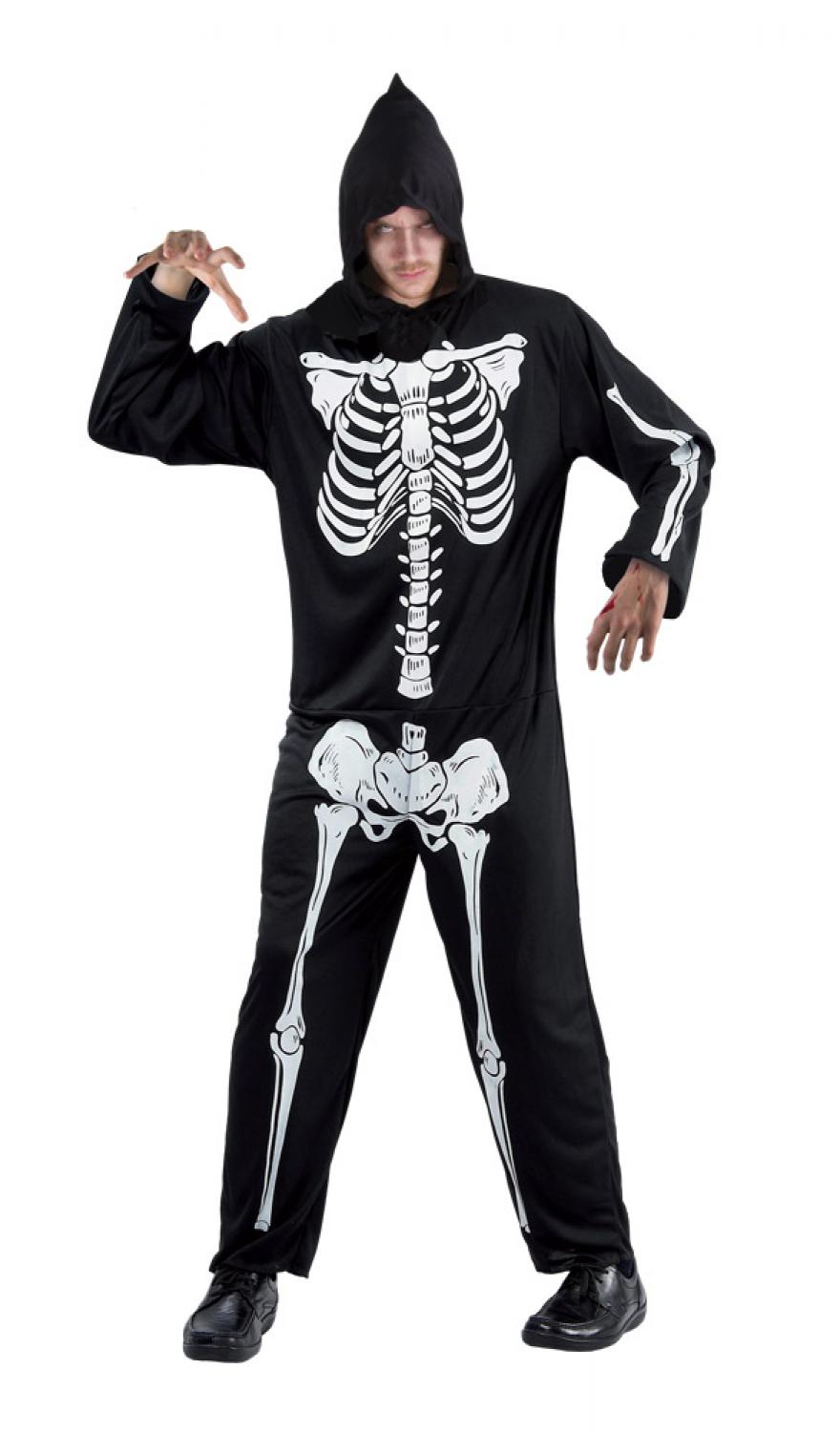 Combinaison adulte squelette taille M