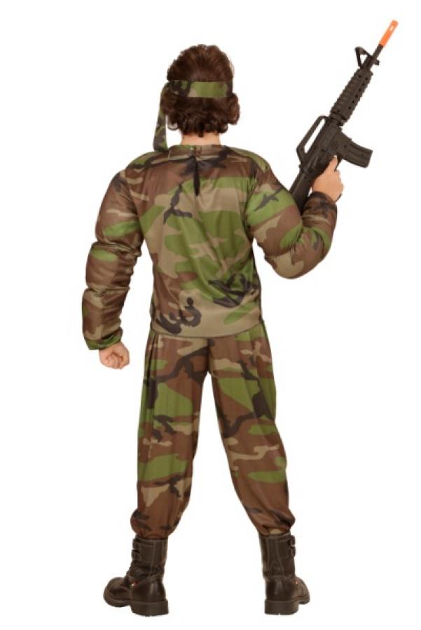 Militaire soldat musclé 11/13 ans