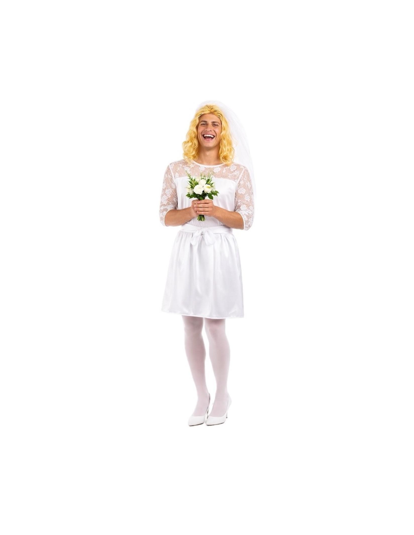 Robe de mariée pour homme courte taille M/L