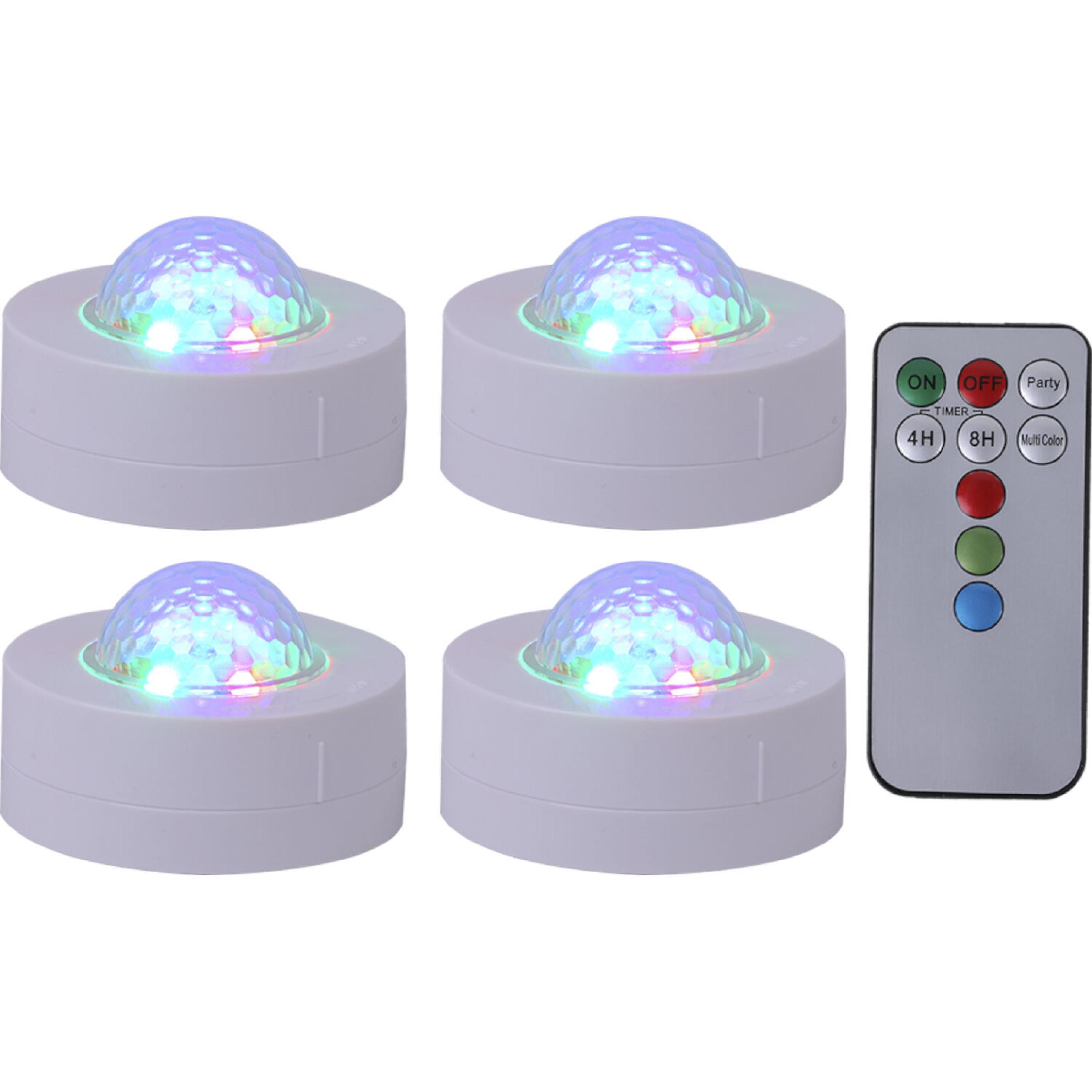 Pack de 4 effets Astro avec télécommande