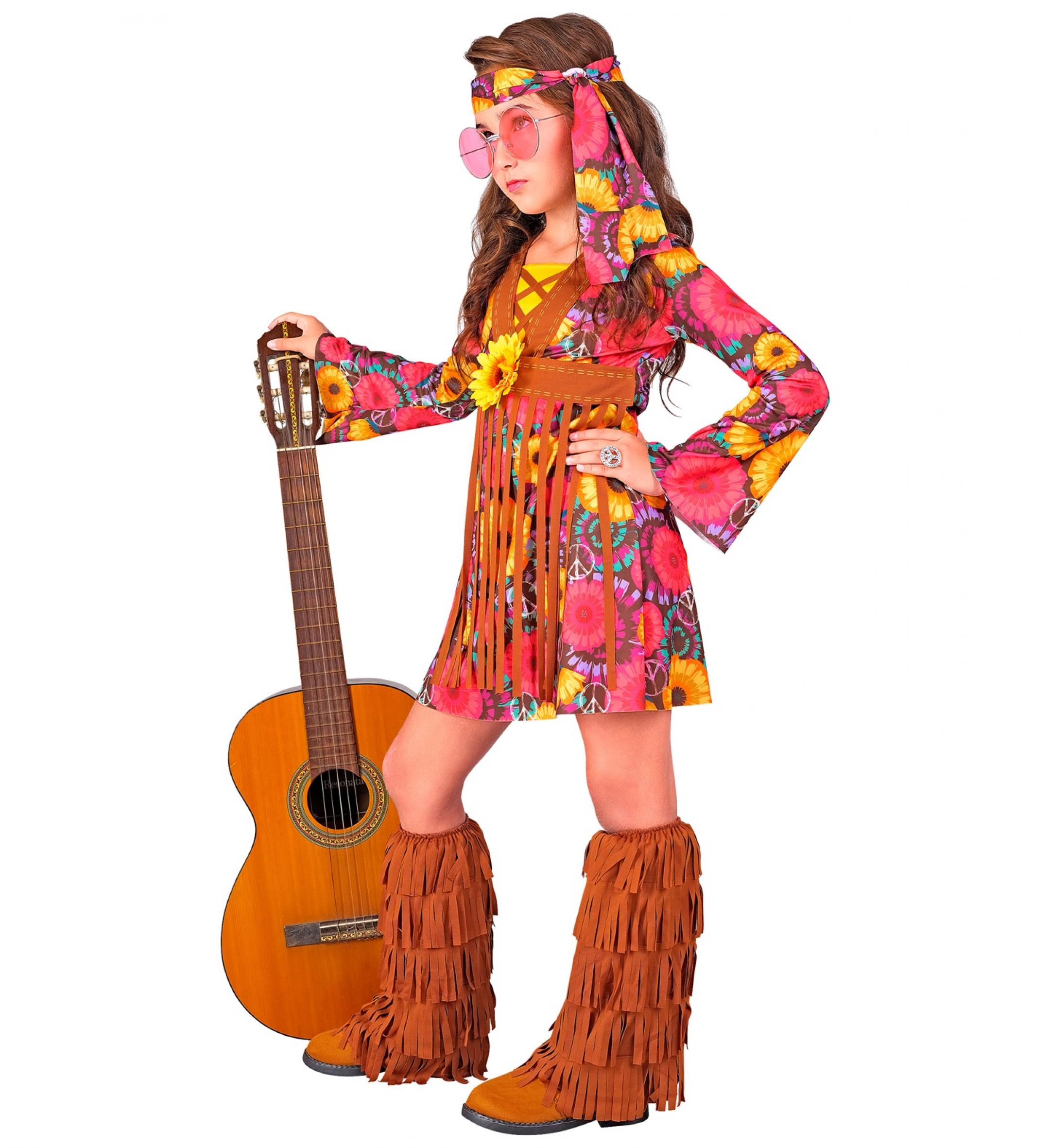 Robe hippie flower fille taille 11/13 ans
