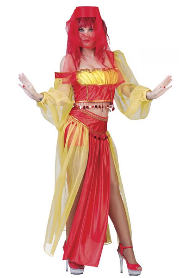 Danseuse orientale rouge taille XS