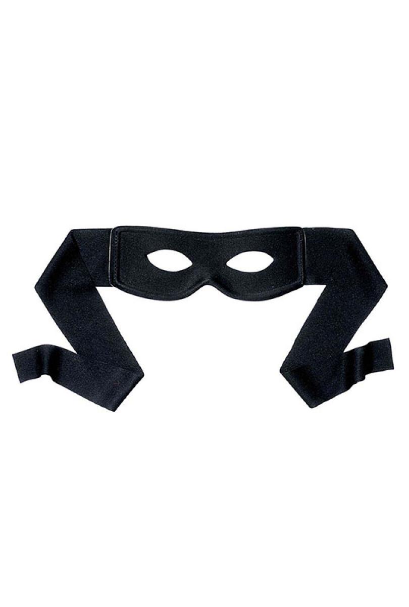 Loup zorro bandeau noir