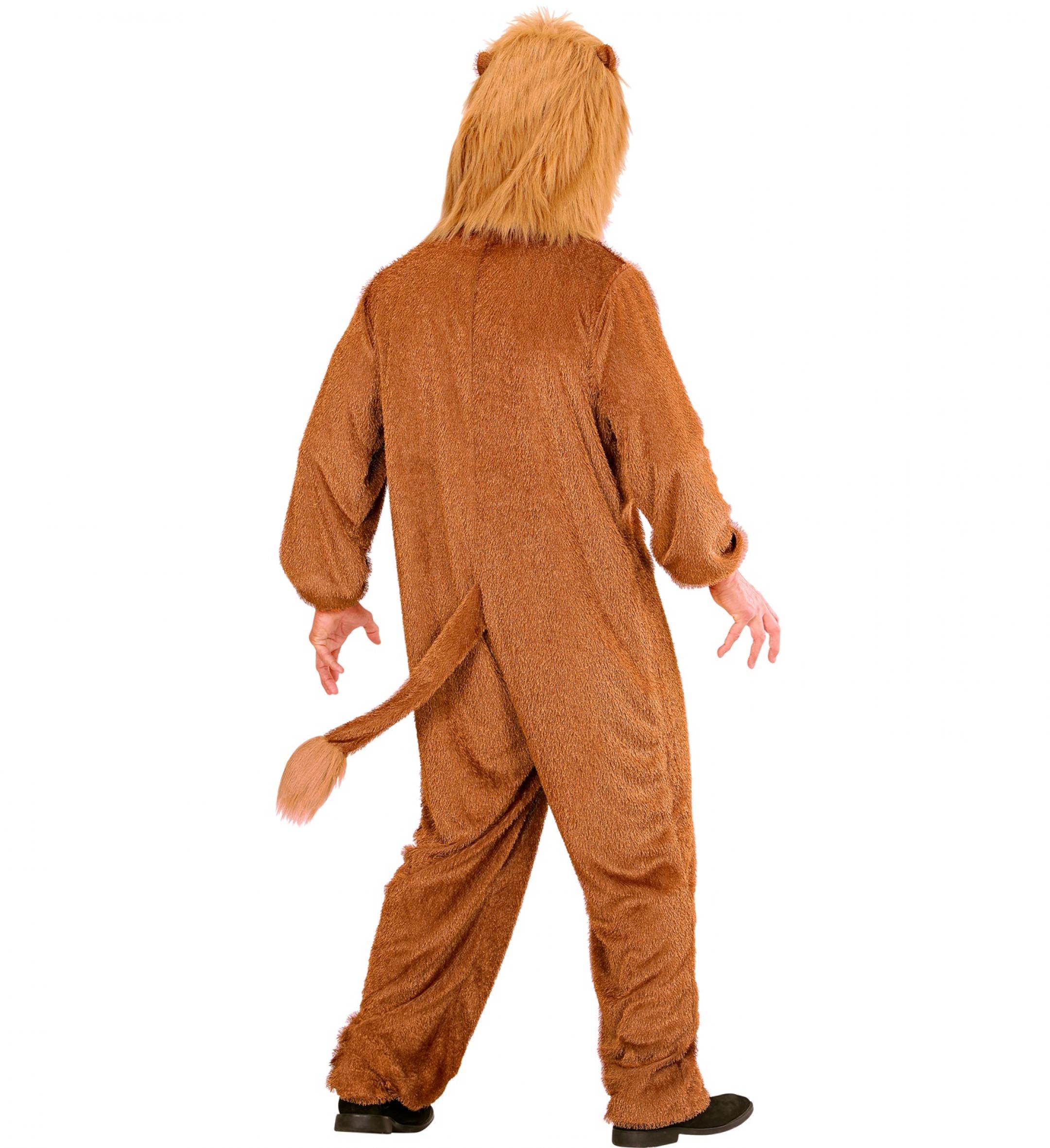 Lion en peluche taille M