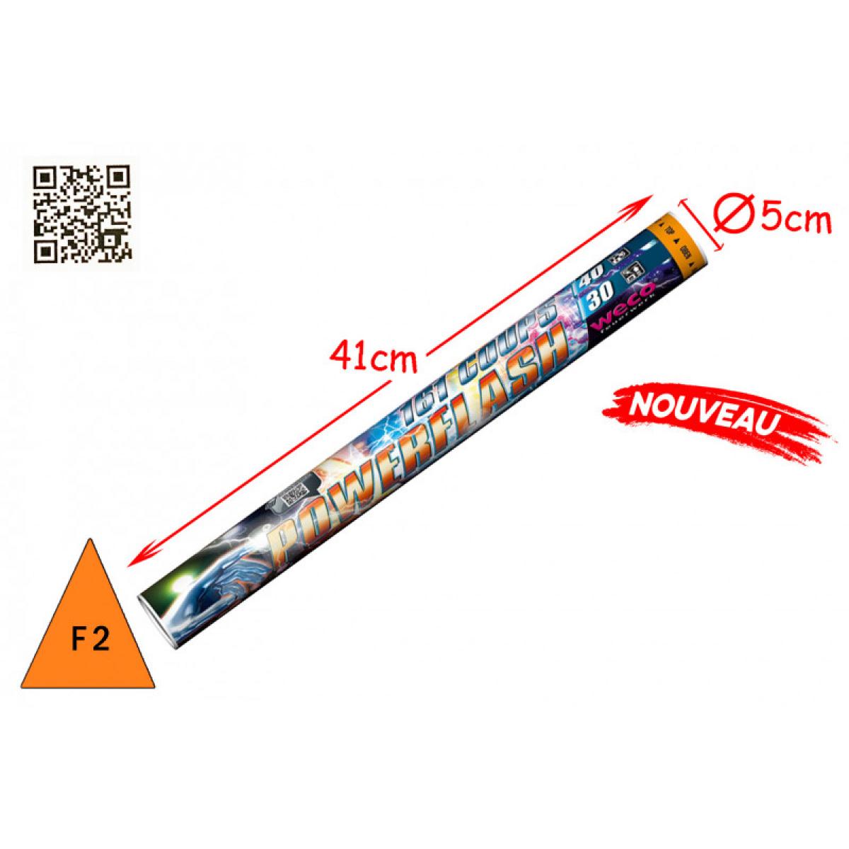 Chandelle powerflash 161 départs