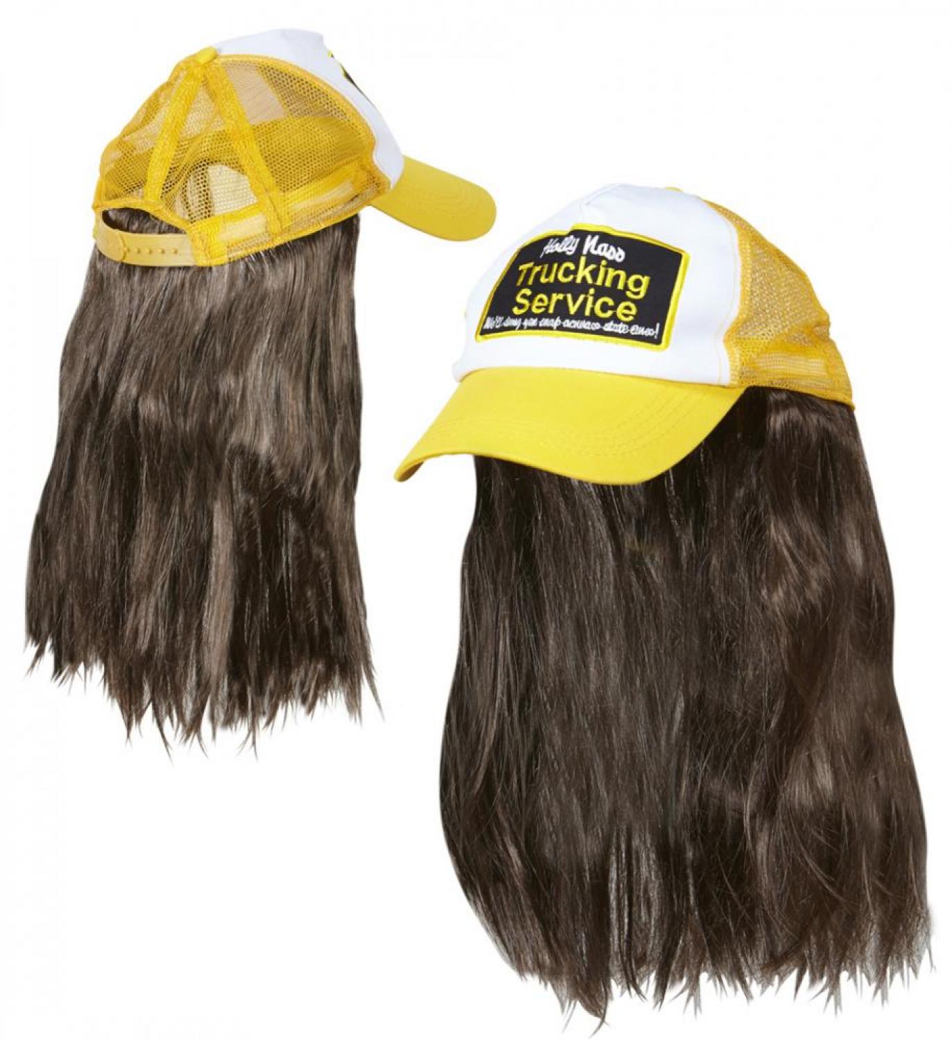 Casquette de beauf avec cheveux