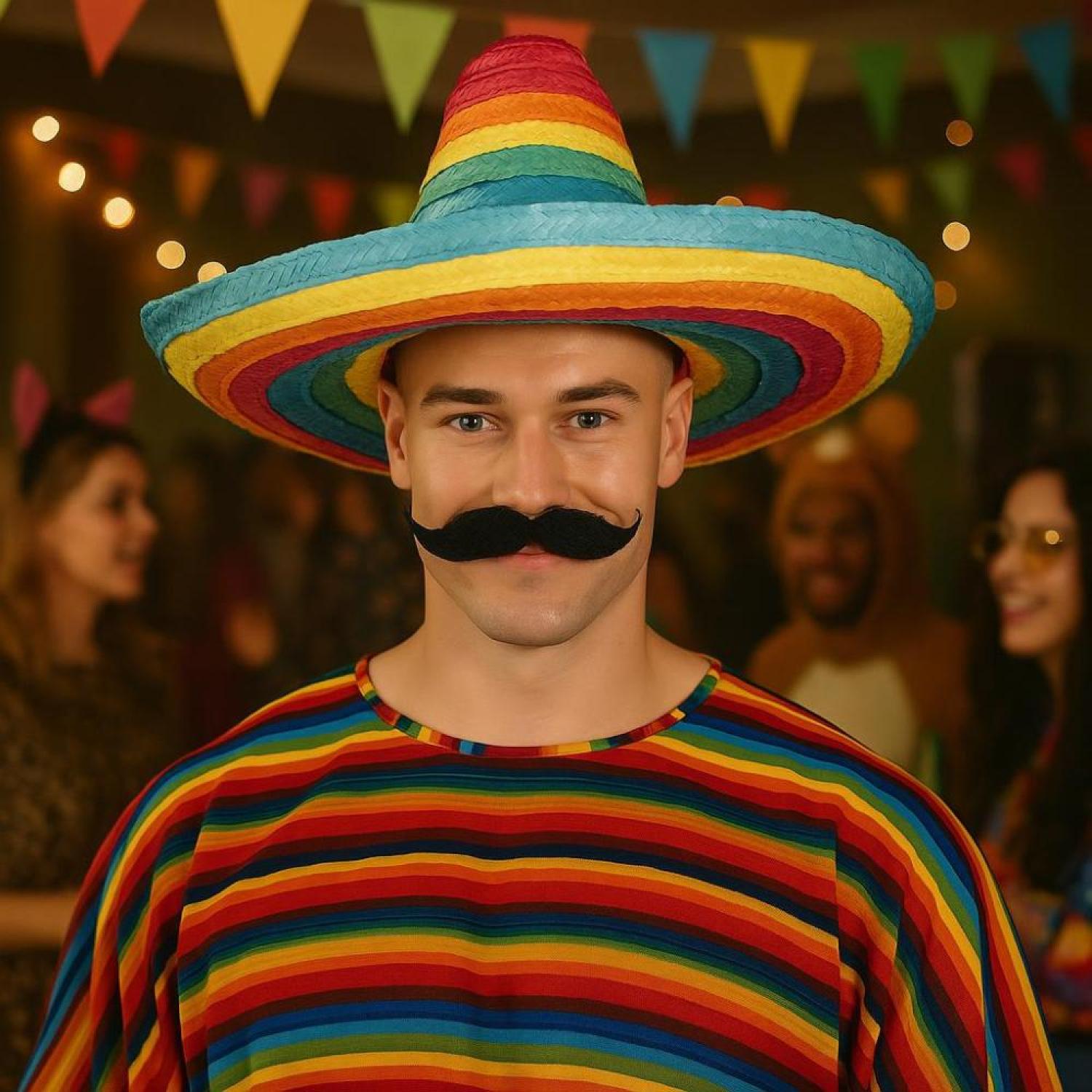 Sombrero mexicain couleur