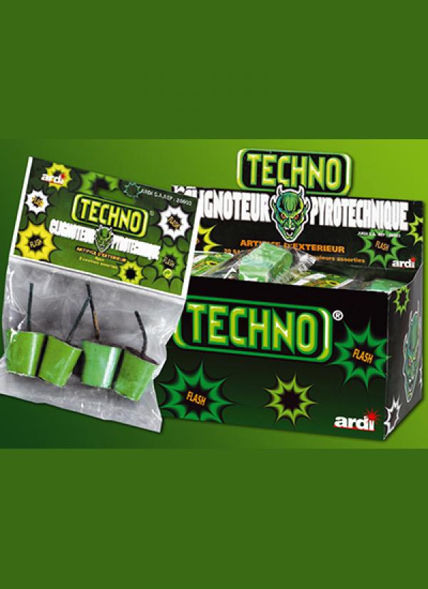 4 clignoteurs pyrotechniques