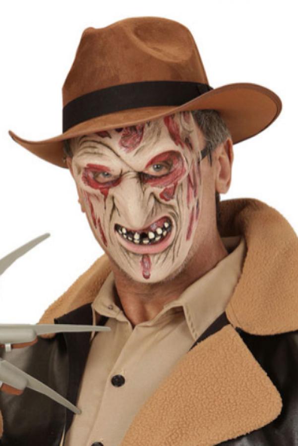 1/2 masque freddy latex