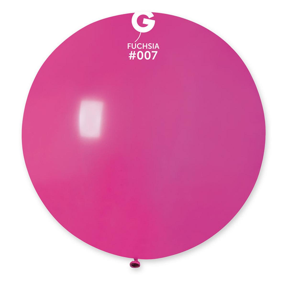 Ballon géant diamètre 80cm Fuchsia