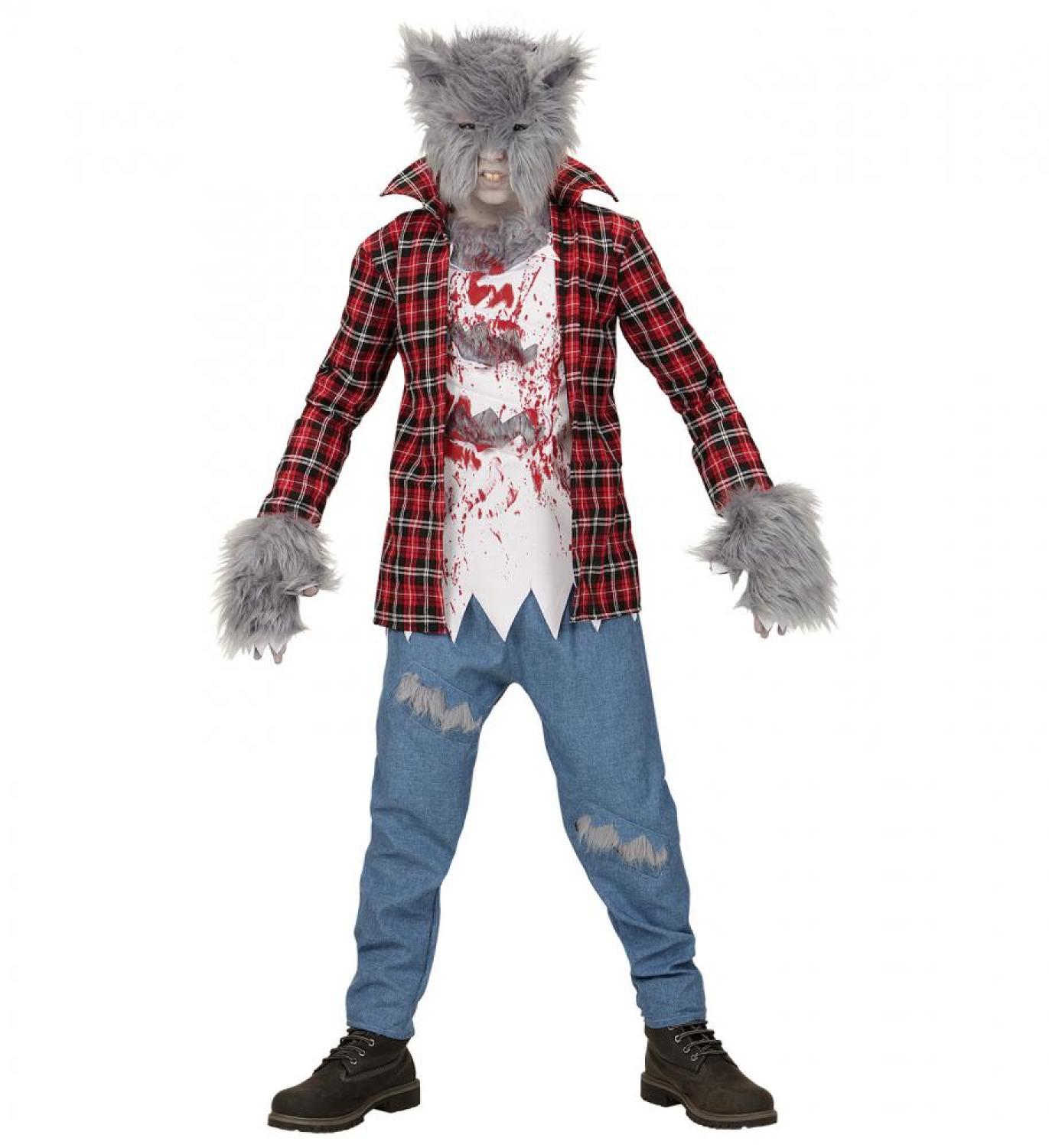 Loup garou enfant taille 8/10 ans