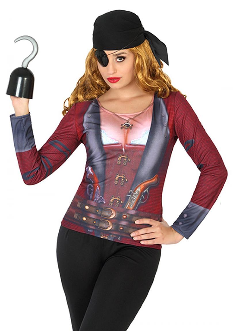 Tee shirt Pirate femme M/L