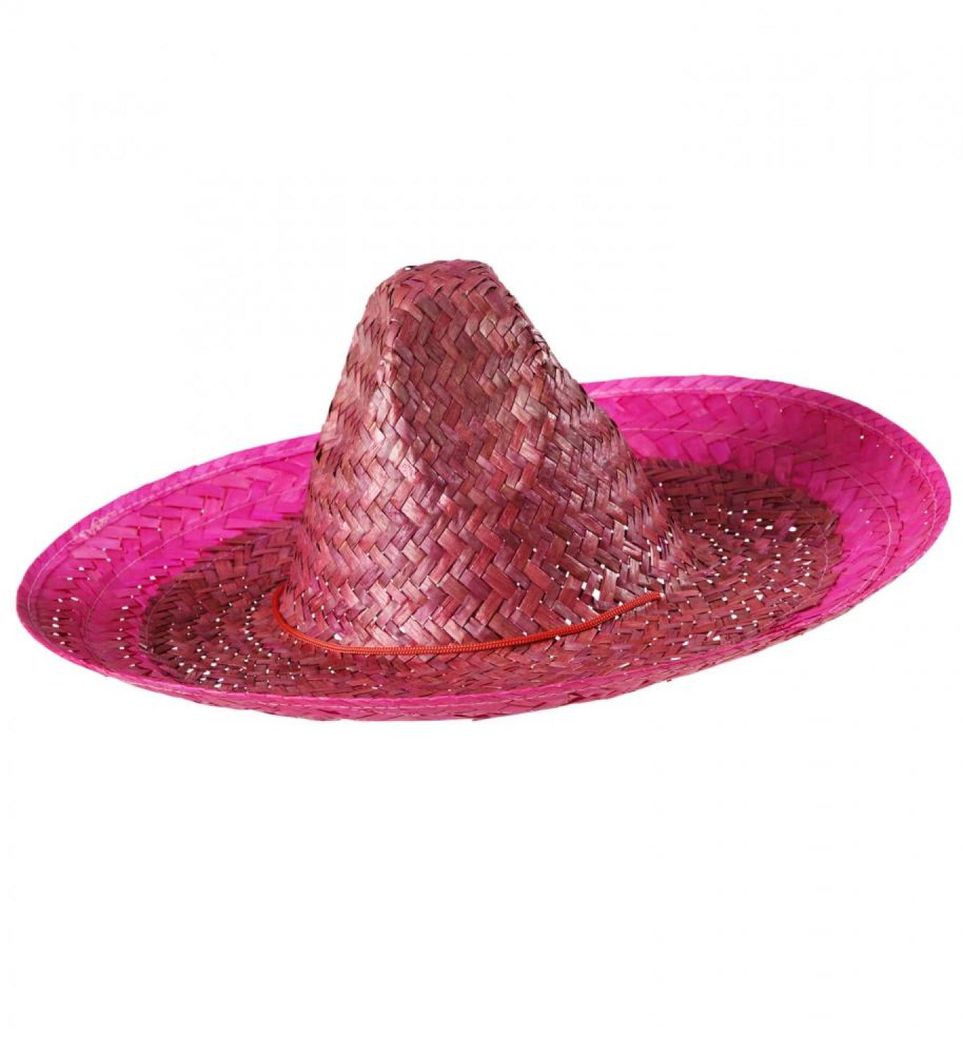 Sombrero mexicain adulte rouge