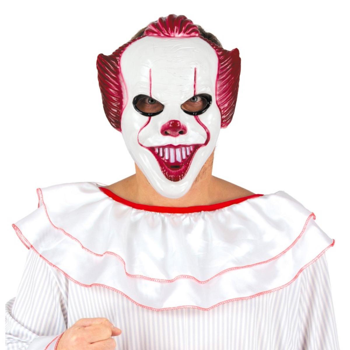 Masque de clown cauchemardesque
