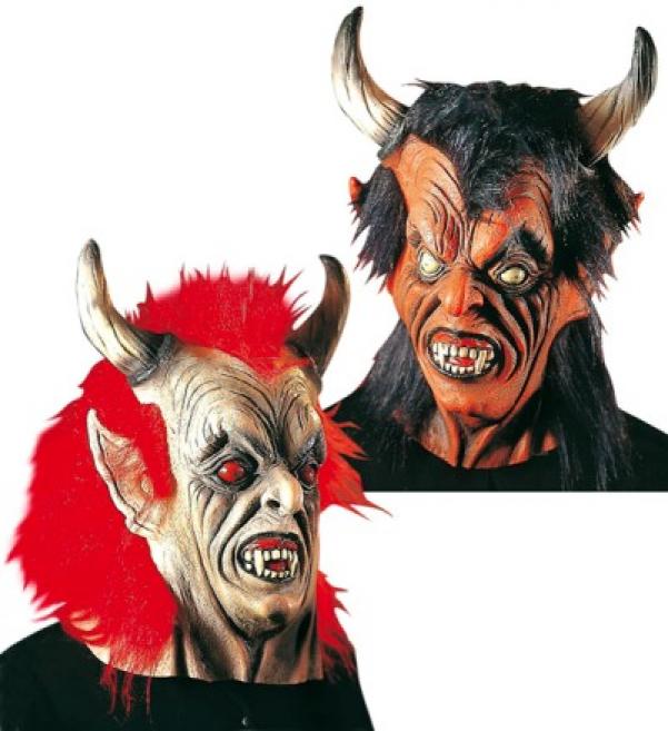 Masque souple diable grand modèle