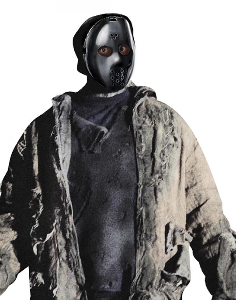 Masque de hockey noir