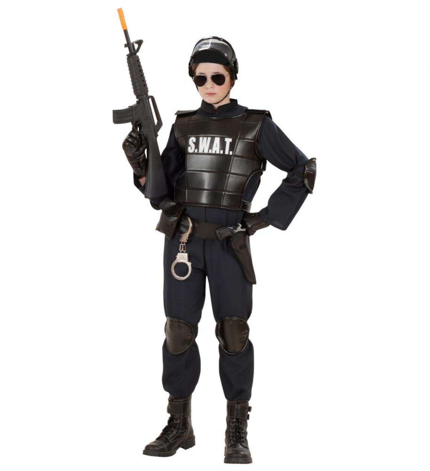 Agent de police SWAT taille 4/5 ans