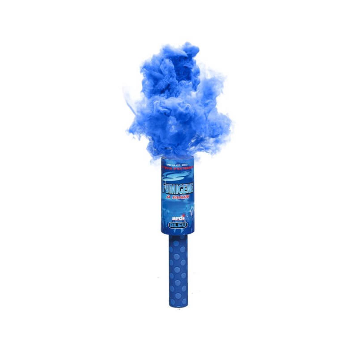 Fumigène à main bleu 90 secondes pas cher