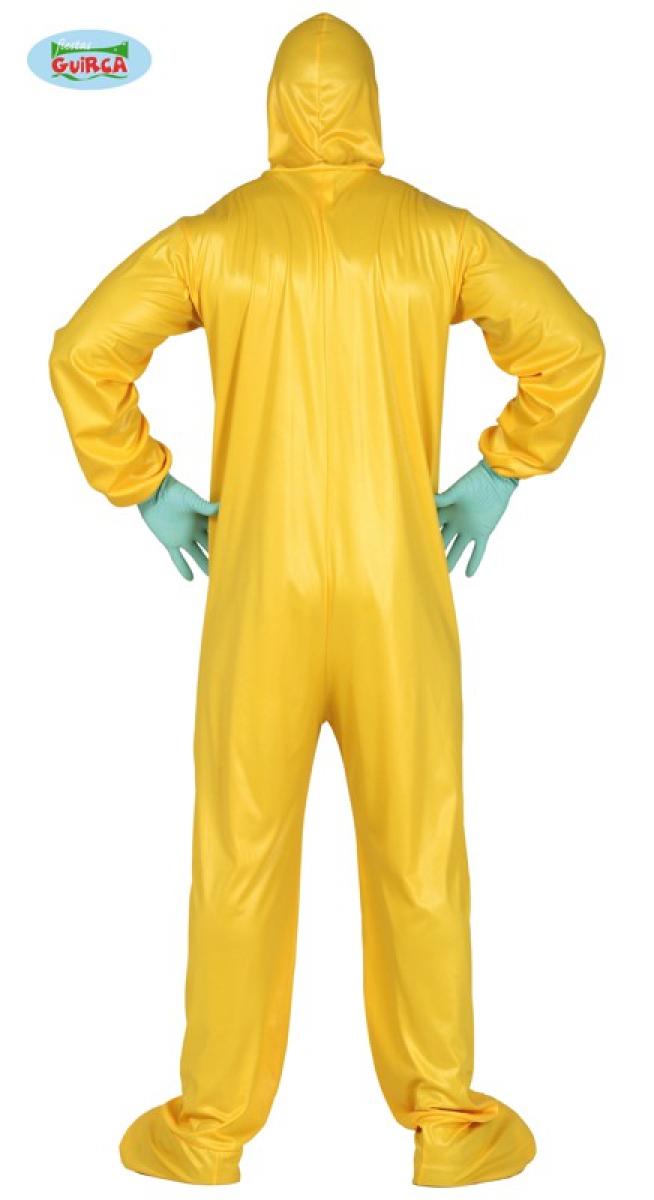 Combinaison chimique jaune taille L