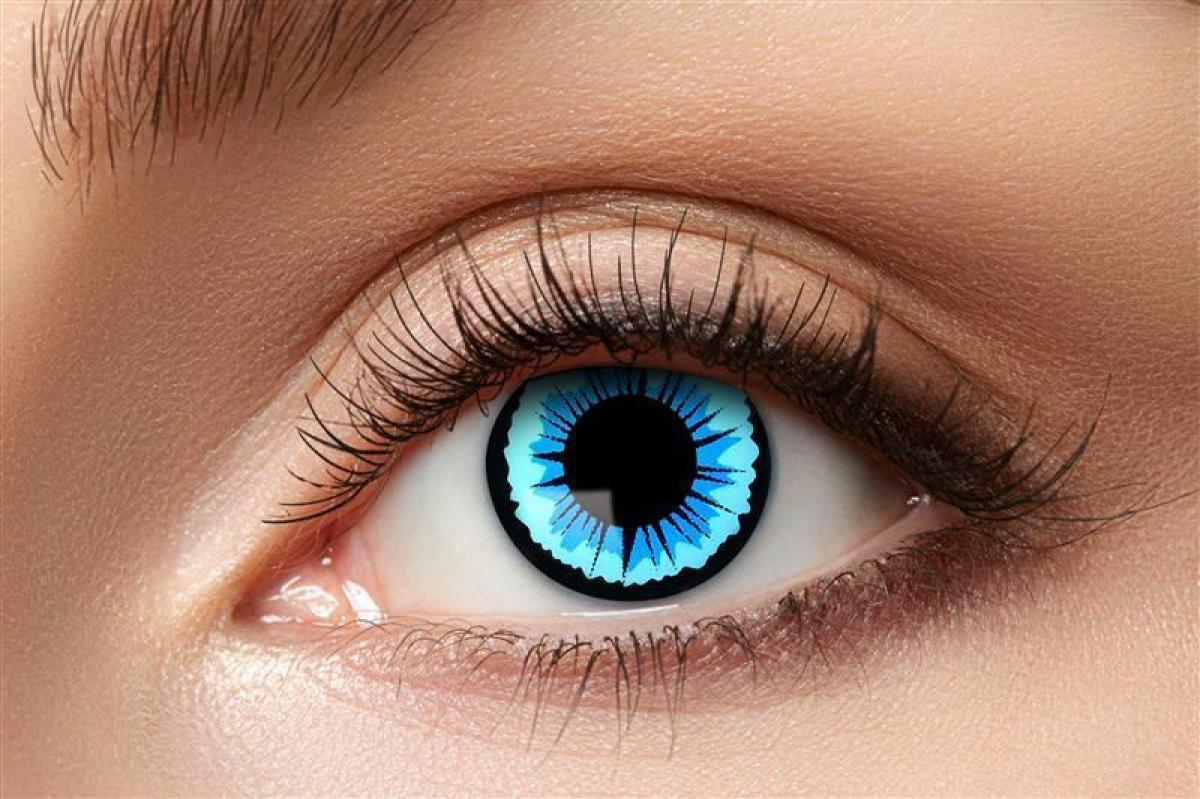Lentilles couleur Loup Bleu 3 mois