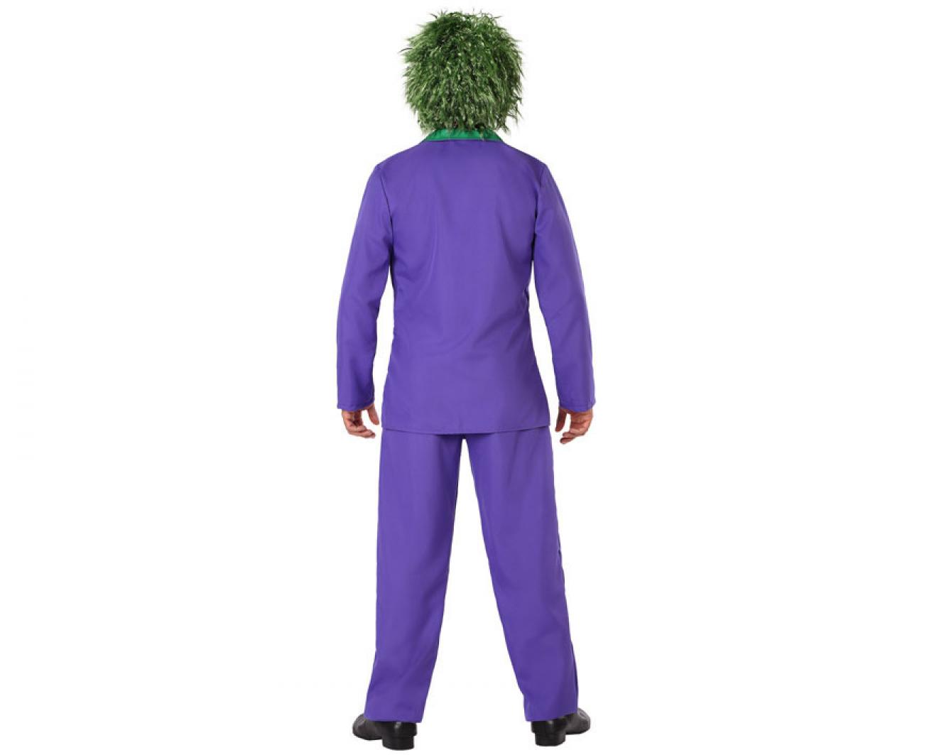 Joker bouffon assassin violet taille XL