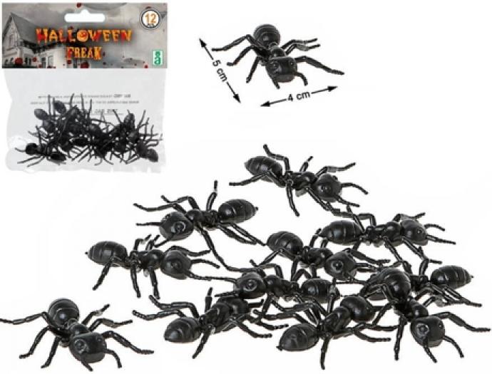 Sachet de 12 fourmis noires 