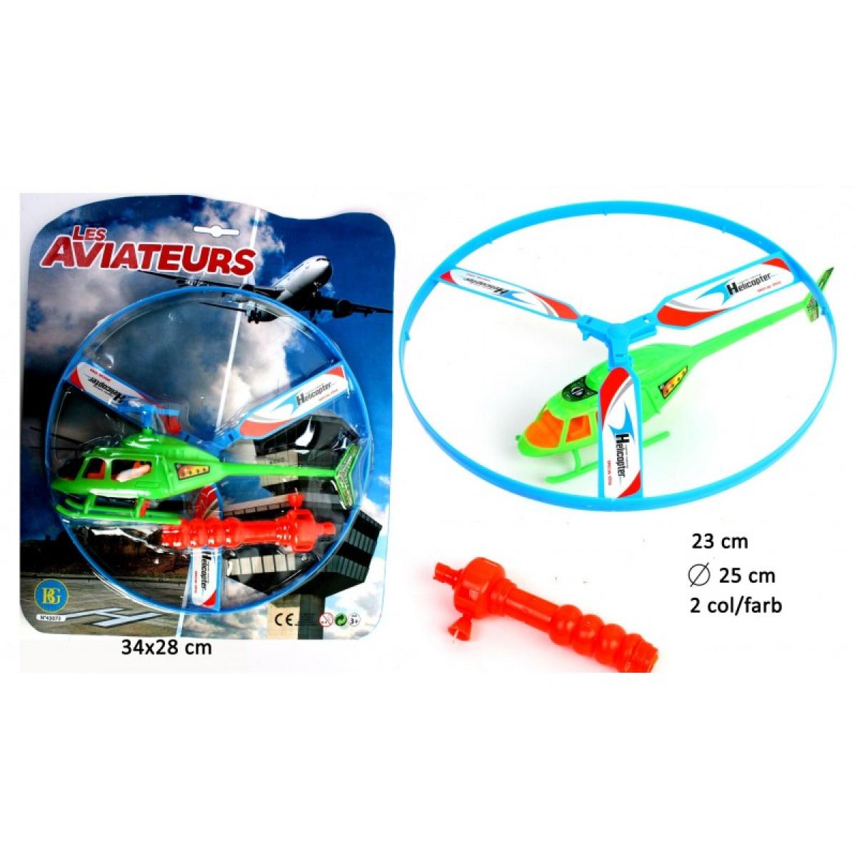 Helicoptère 24 cm +  lanceur (E9-3)