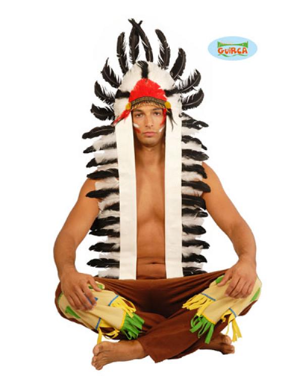Grande coiffe chef indien